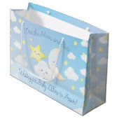 月と星の上 ラージペーパーバッグ (正面アングル)