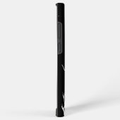 月と星の付いた手足にフクロウ SAMSUNG GALAXYケース (右側面)