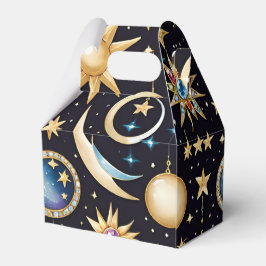 月と星の天体ガブル フェイバーボックス
