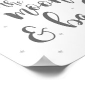 月と星の愛を込めて - ベビー用ポスター ポスター (角)