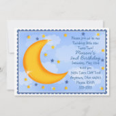 月と星の招待状 招待状 (正面)