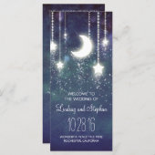 月と星の海軍の結婚式 プログラム (正面/裏面)