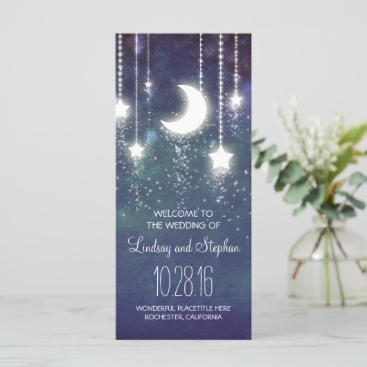 月と星の海軍の結婚式 プログラム (スタンド正面)