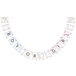 月と星の男の子または女の子のバンティングフラグ バンティングフラッグ