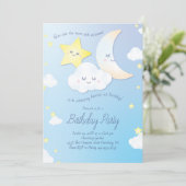 月と星の誕生会で 招待状 (スタンド正面)