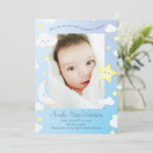 月と星の誕生発表 招待状 (スタンド正面)