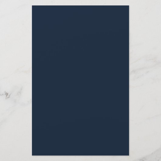 月と星の赤ちゃんシャワービンゴ 便箋 (裏面)