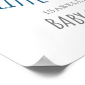 月と星の輝く小さな星へようこそ ポスター (角)