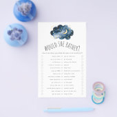 月と星は彼女はむしろトリビアの試合をする チラシ (シングル)