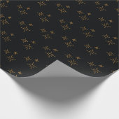 月と星への贈り物包装紙 ラッピングペーパー (角)
