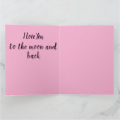 月と星まで愛してる カード (内部)