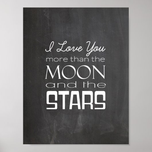 月と星よりも愛してる ポスター (正面)