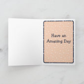 月と星を持つ猫 カード (内部)