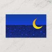 月と星エッチング名刺 名刺 (裏面)