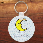 月と星 キーホルダー (正面)