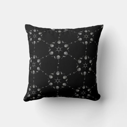 月と星 クッション (裏面)