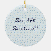 月と星 セラミックオーナメント (裏面)