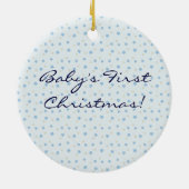 月と星 セラミックオーナメント (裏面)