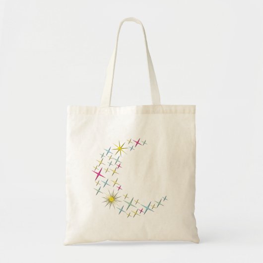 月と星 トートバッグ (正面)