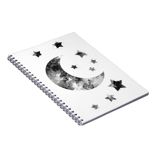 月と星 ノートブック (右側)