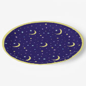 月と星。 ペーパープレート (アングル)