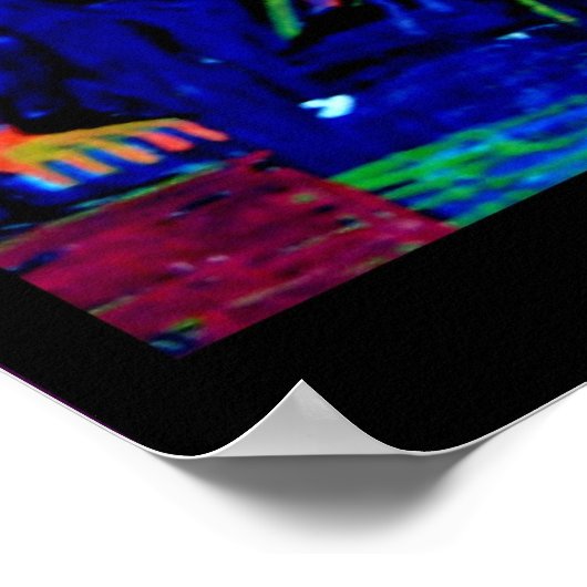 月と星 ポスター (角)