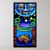 月と星 ポスター (正面)