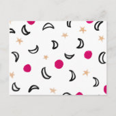 月と星 ポストカード (正面)