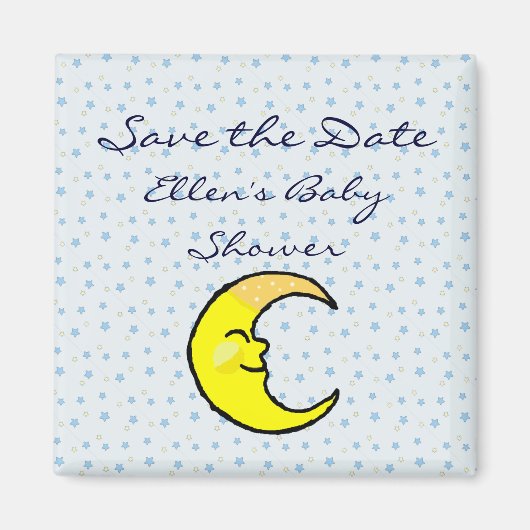 月と星 マグネット (正面)