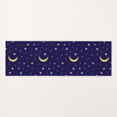 月と星。 ヨガマット (正面(横))