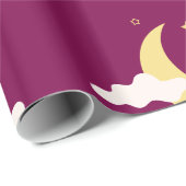 月と星 ラッピングペーパー (ロールコーナー)