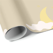 月と星 ラッピングペーパー (ロールコーナー)