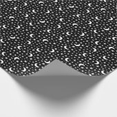 月と星 ラッピングペーパー (角)