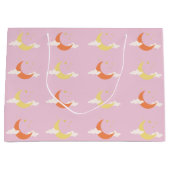 月と星 ラージペーパーバッグ (正面)