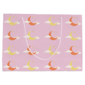 月と星 ラージペーパーバッグ (裏面)