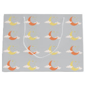 月と星 ラージペーパーバッグ (正面)