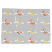 月と星 ラージペーパーバッグ (裏面)