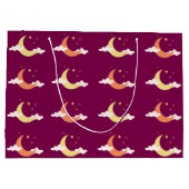 月と星 ラージペーパーバッグ (裏面)