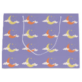 月と星 ラージペーパーバッグ (正面)