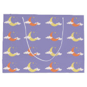 月と星 ラージペーパーバッグ (裏面)