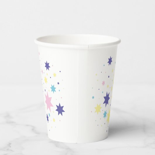 月と星 紙コップ (右)