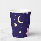 月と星 紙コップ (左)
