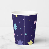 月と星 紙コップ (右)