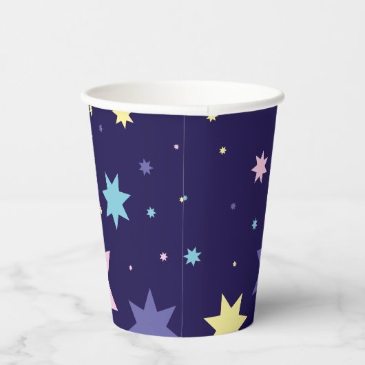月と星 紙コップ (右)