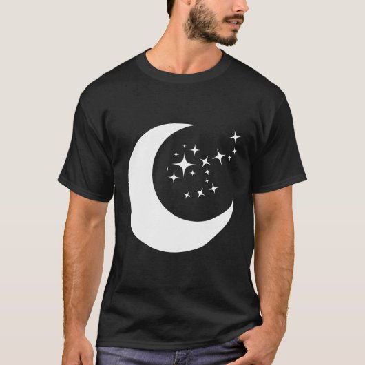 月と星 Tシャツ (正面)
