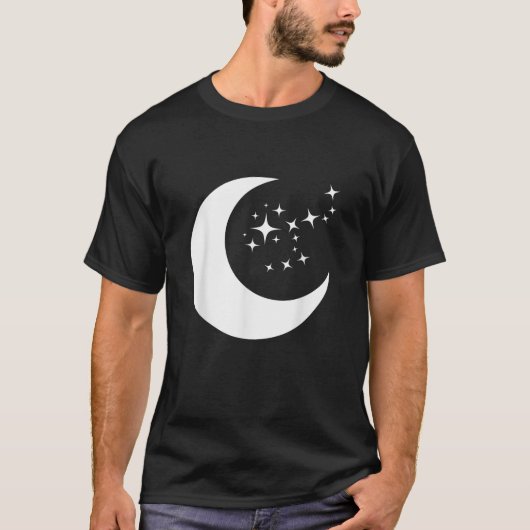月と星 Tシャツ (正面)