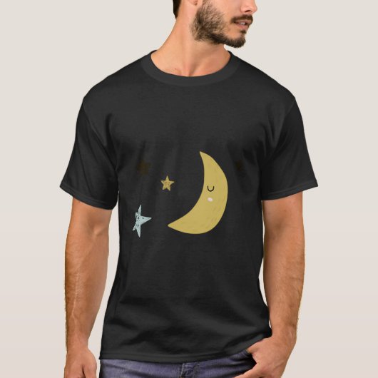 月と星 Tシャツ (正面)