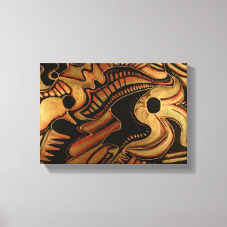 月と星II キャンバスプリント