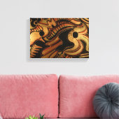 月と星II キャンバスプリント (インサイチュ (リビング))