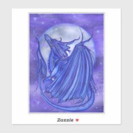 月と月のグロー・ドラゴンRenee Lavoie著 シール